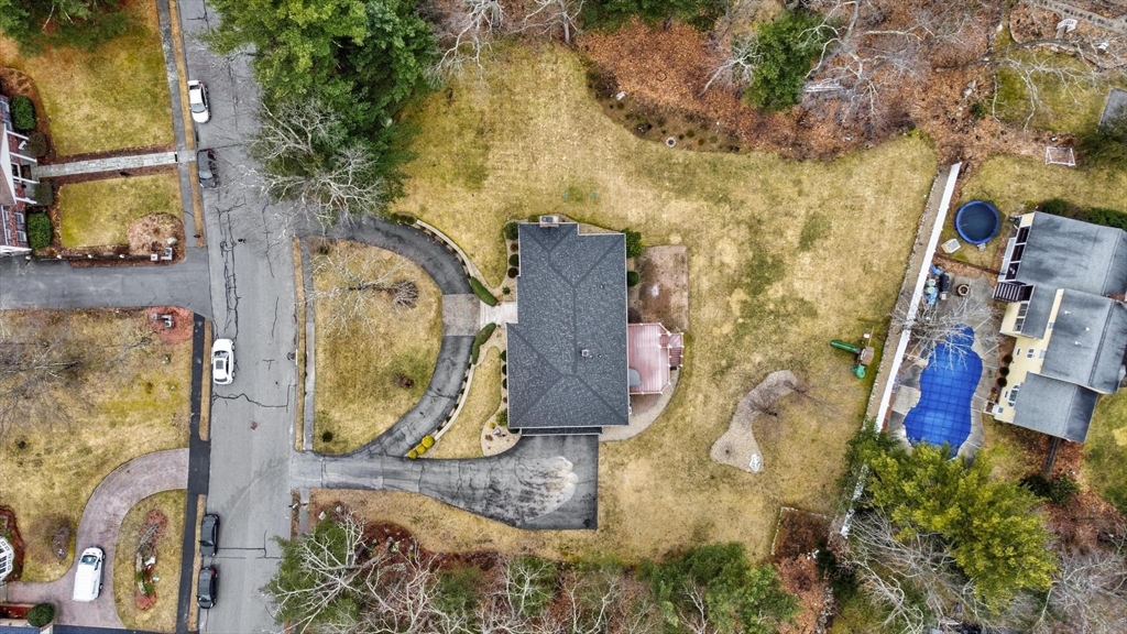 5 Crestwood Road North Reading, MA 01864 - Photo 38 of 40 an aerial view of a house with outdoor space