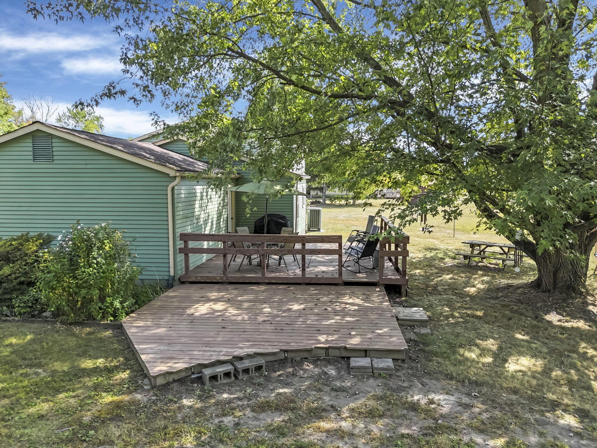 14221 Edwards Road Johnstown, OH 43031 - Photo 28 of 45 Beautiful Maple tree providing shade. The picnic table stays.