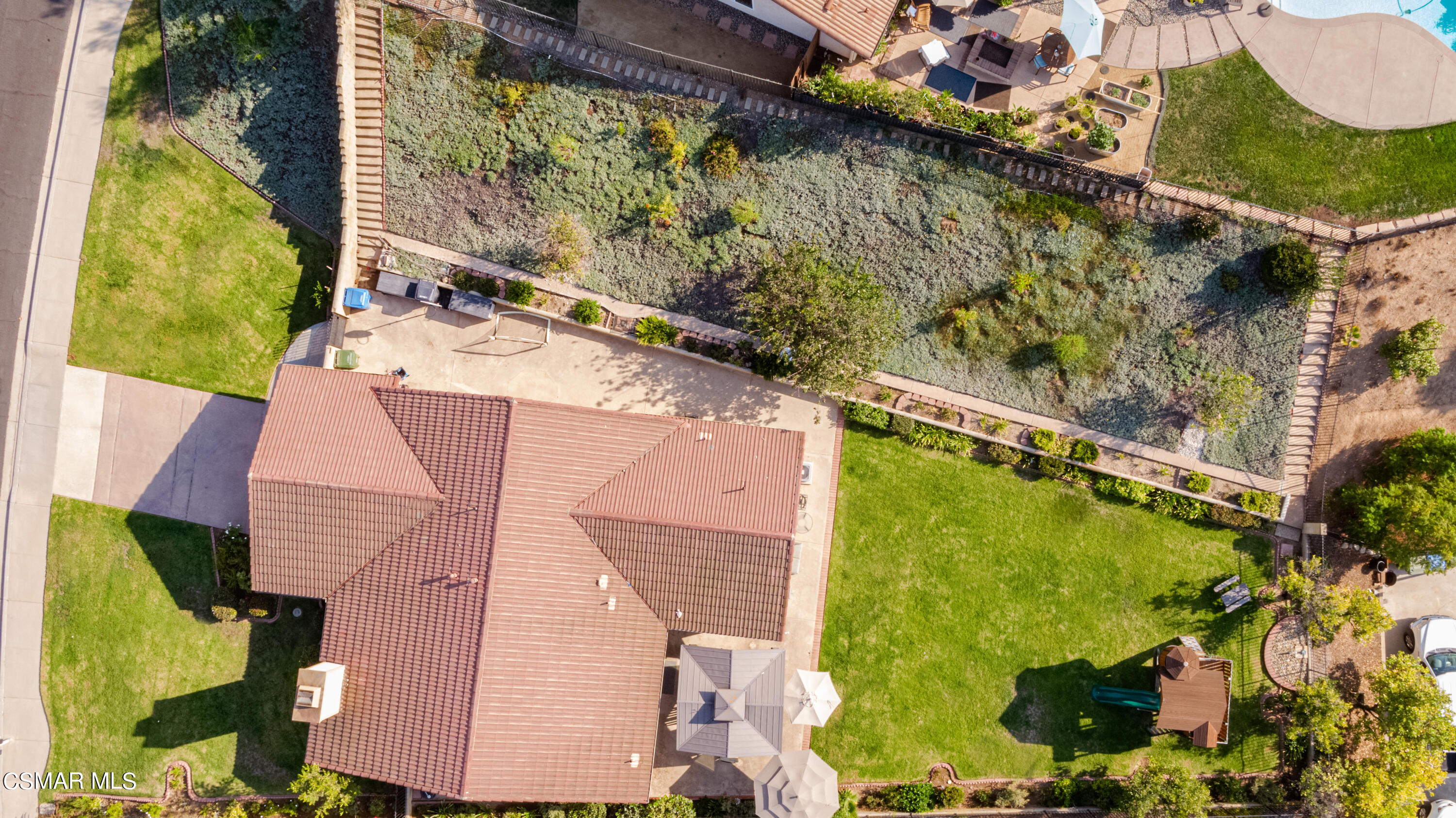 4249 Laurelhurst Road Moorpark, CA 93021 - Photo 24 of 30 an aerial view of a houses with yard