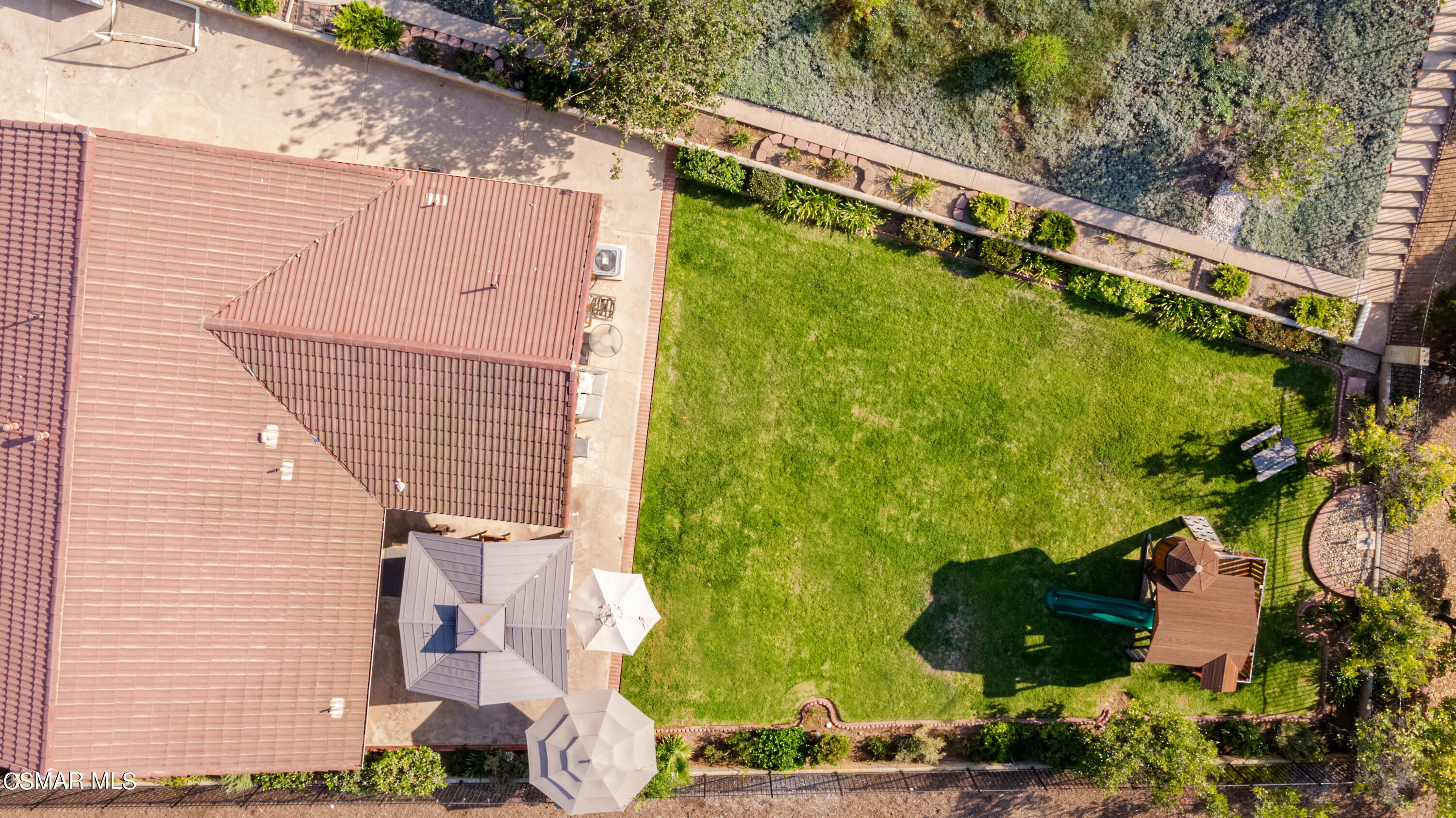 4249 Laurelhurst Road Moorpark, CA 93021 - Photo 27 of 30 a view of a yard with an outdoor space
