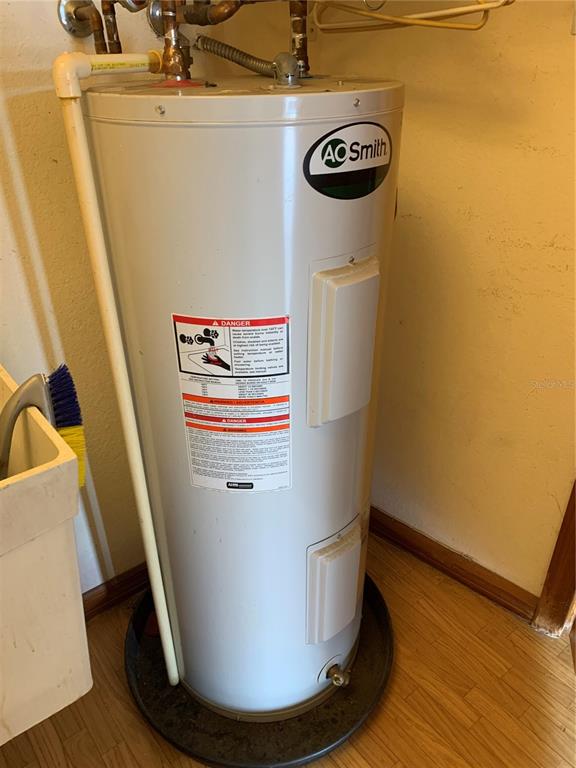 5140 Courtland Road Spring Hill, FL 34608 - Photo 17 of 20 a view of water heater room