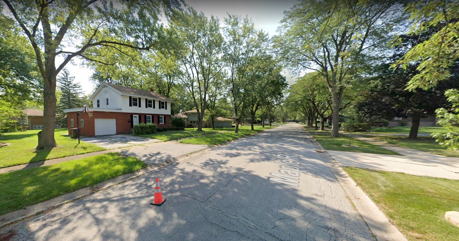 939 Maple Road Flossmoor, IL 60422 - Photo 23 of 23 a view of a house with a yard and tree s