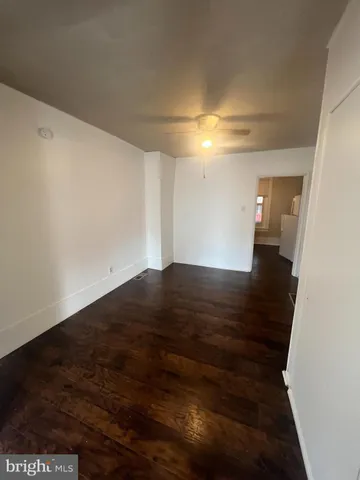 a view of empty room