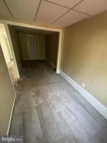 a view of a small space