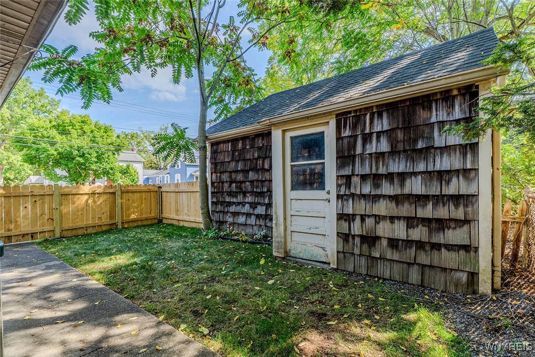 66 Evans Street Amherst, NY 14221 - Photo 28 of 30 Back Yard/Garage