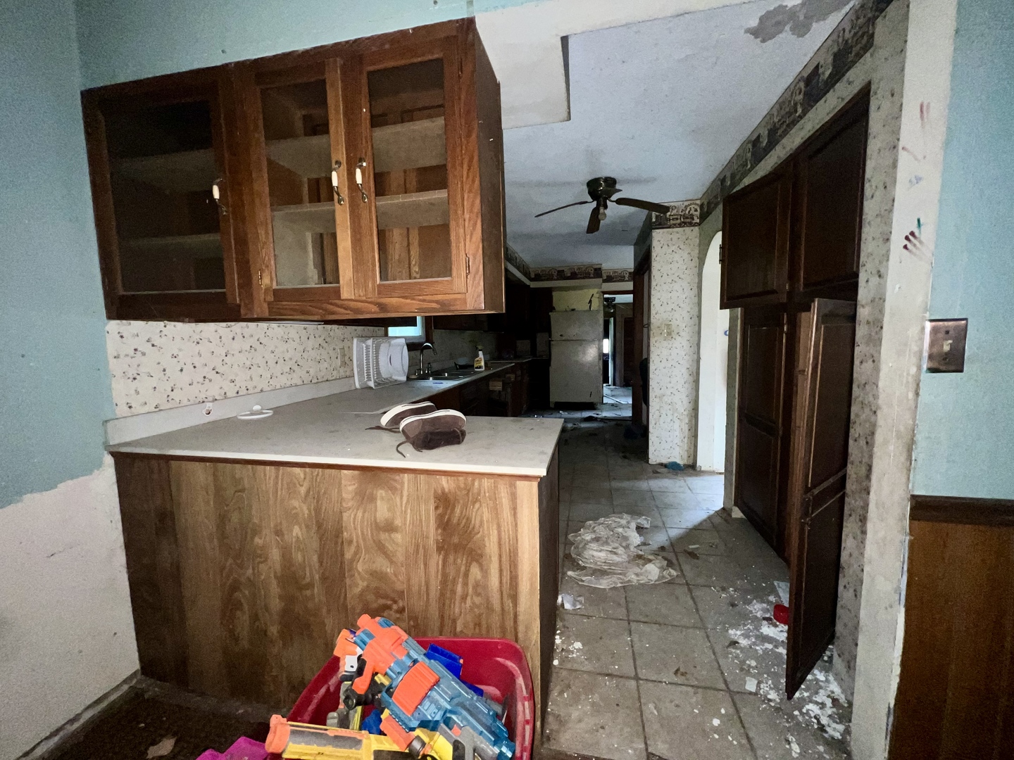103 2nd Street Broadlands, IL 61816 - Photo 13 of 37 a bathroom with a sink and a mirror