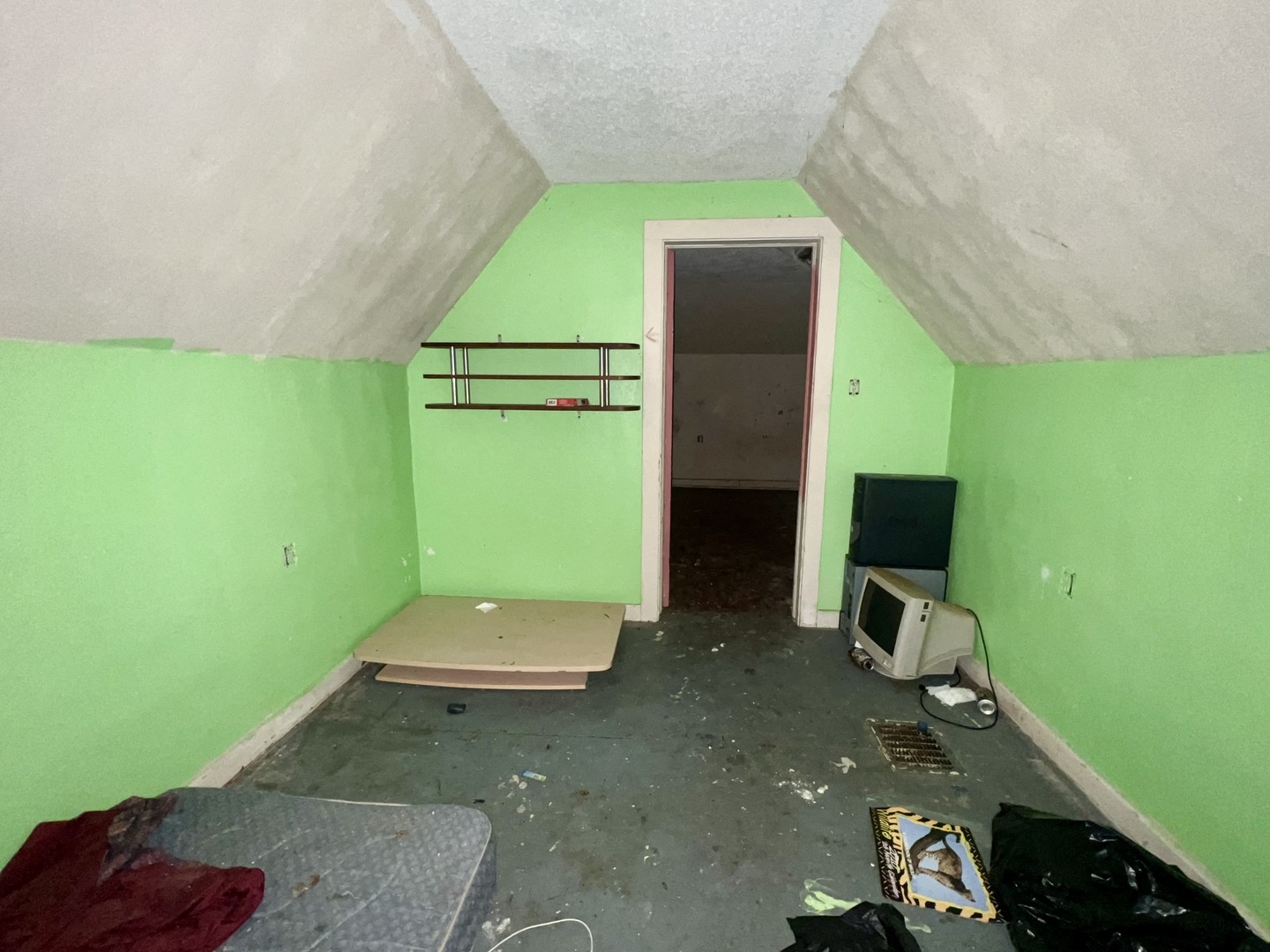 103 2nd Street Broadlands, IL 61816 - Photo 30 of 37 a living room with a fireplace and a bookshelf