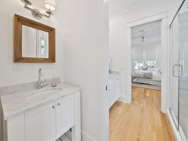 a view of swimming pool with seating space