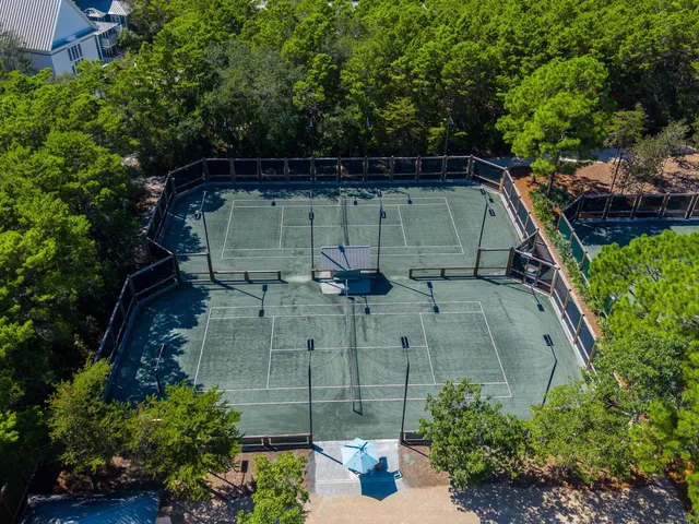 a view of a lake with outdoor space
