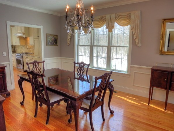 73 Front Street Hopkinton, MA 01748 - Photo 4 of 30 a view of a dining room with furniture window and wooden floor