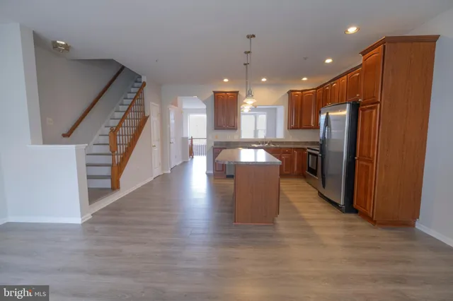 a view of a bathroom from the hallway