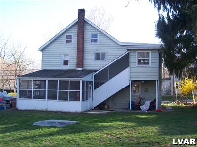 2182 Ridge Road Bangor, PA 18013 - Photo 3 of 19 Back of house & screened porch