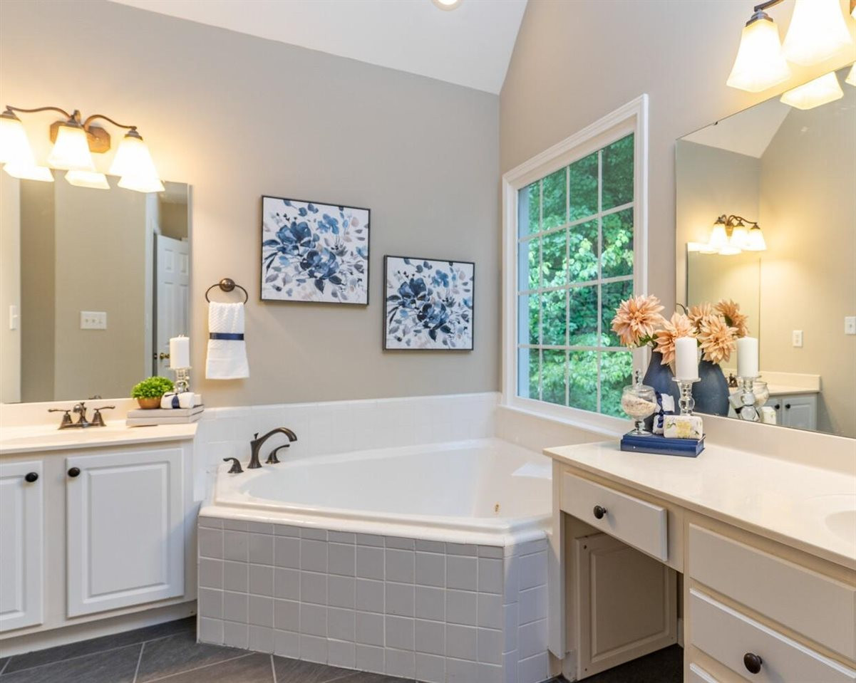1307 Patterson Grove Road Apex, NC 27502 - Photo 8 of 9 Master Bath/Spa