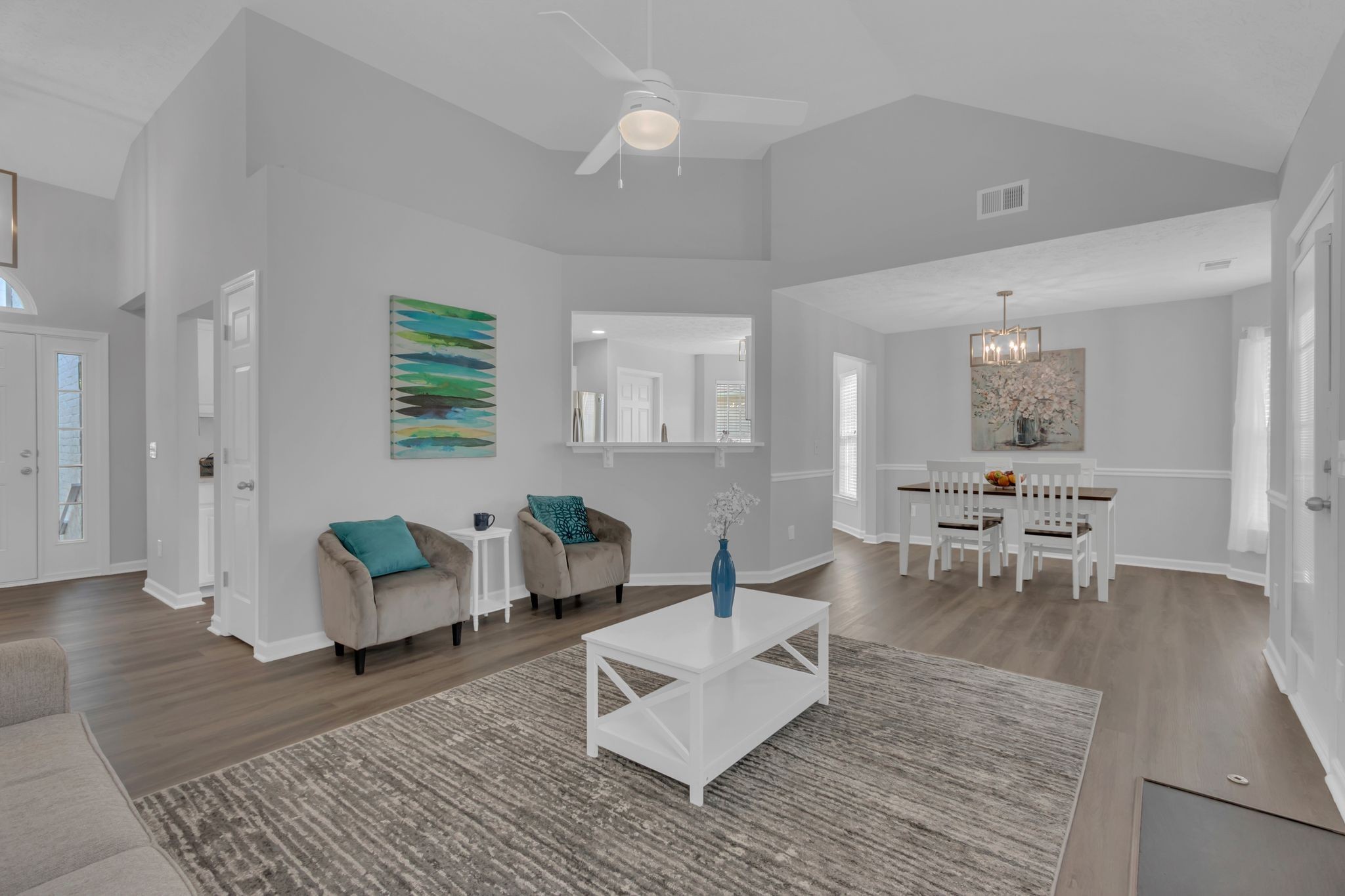 3324 Monoco Drive Spring Hill, TN 37174 - Photo 9 of 31 a living room with furniture and wooden floor