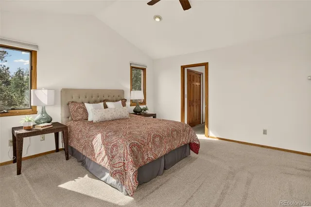 an empty room with a workbench