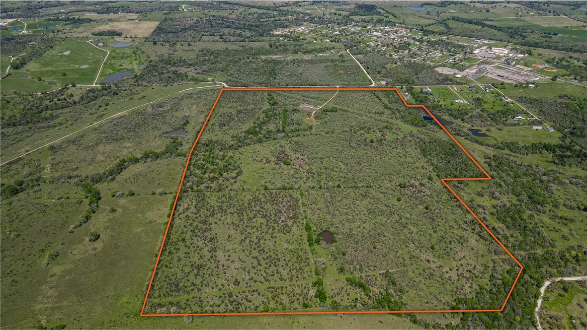 Bird's eye view with a rural view