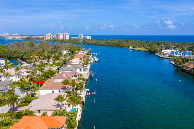 620 Golden Harbour Drive Boca Raton, FL 33432 - Photo 9 of 45 Must See Property-small-009-012-Aerial 9