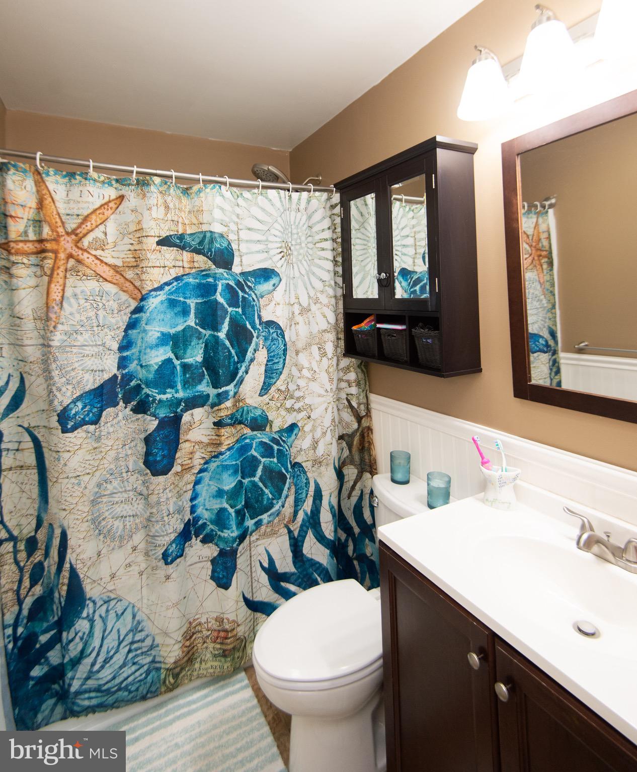 133 South Street Secretary, MD 21664 - Photo 15 of 39 a bathroom with a sink mirror vanity and toilet