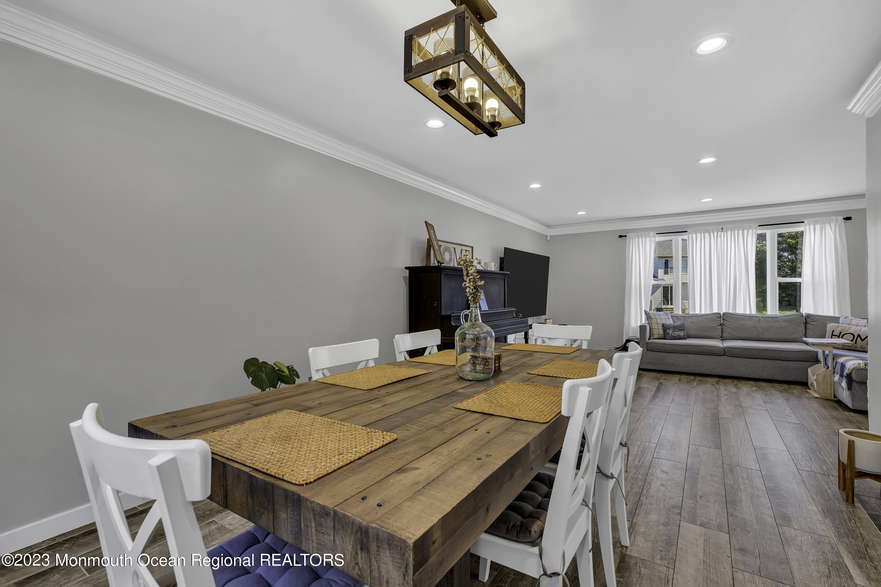 40 Netty Street Howell, NJ 07731 - Photo 12 of 41 a view of a dining room with furniture and wooden floor