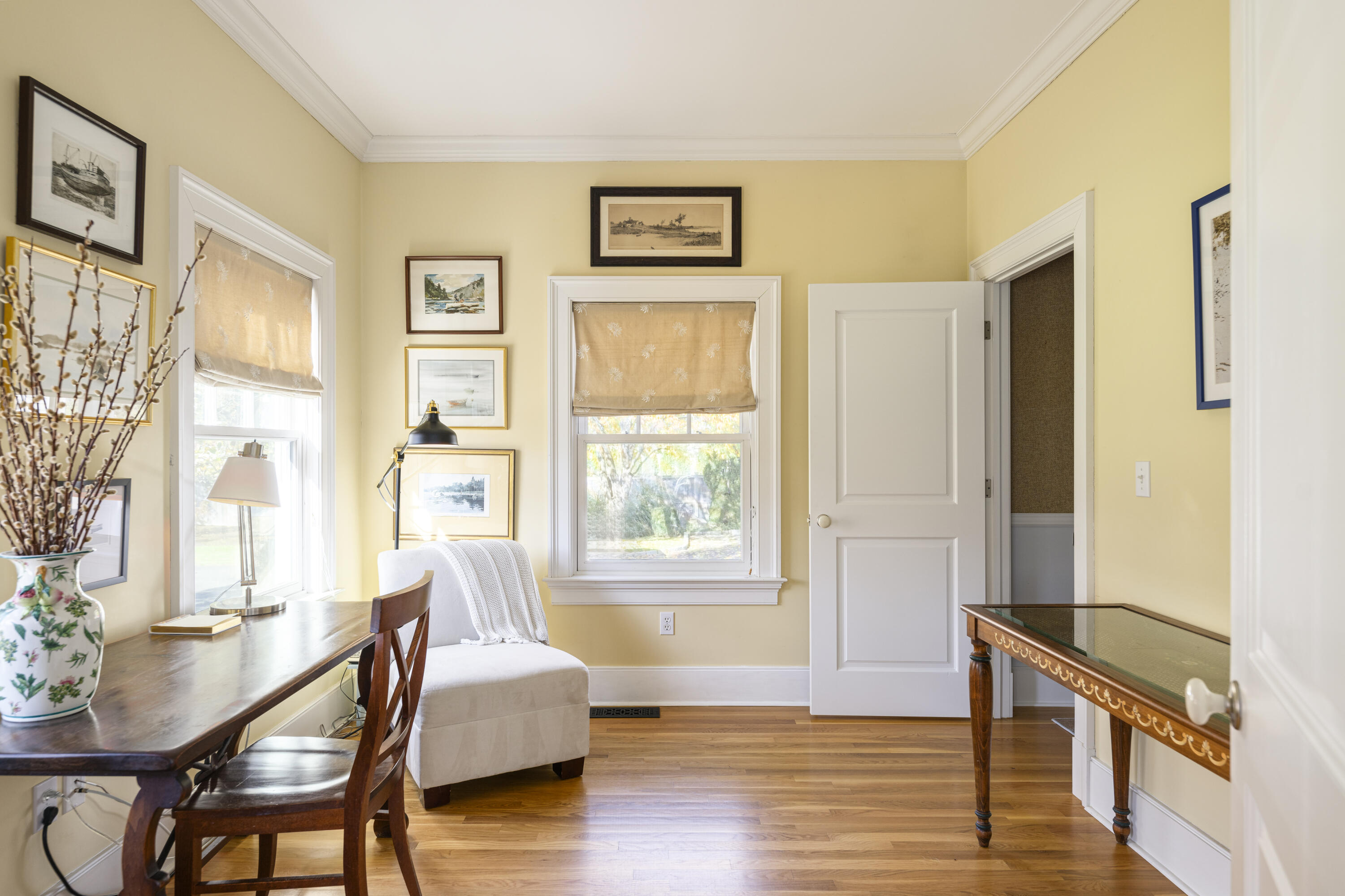1022 Silvermine Road New Canaan, CT 06840 - Photo 9 of 25 a living room with furniture and a window