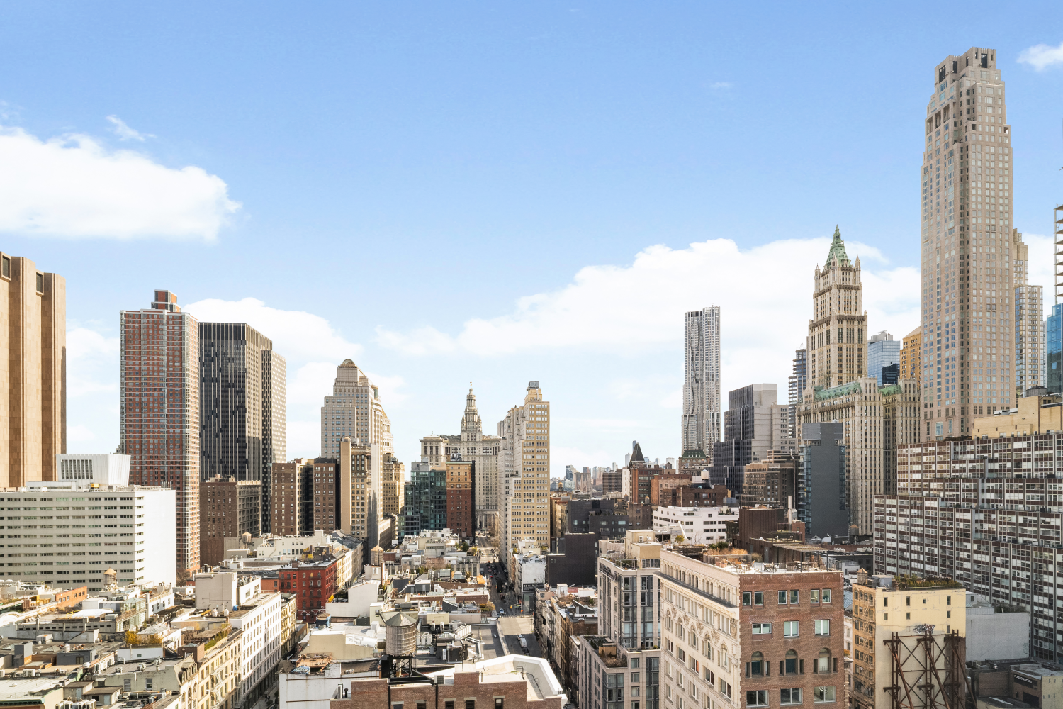 143 Reade Street, Unit PH Manhattan, NY 10013 - Photo 11 of 30 a view of city and a tall buildings