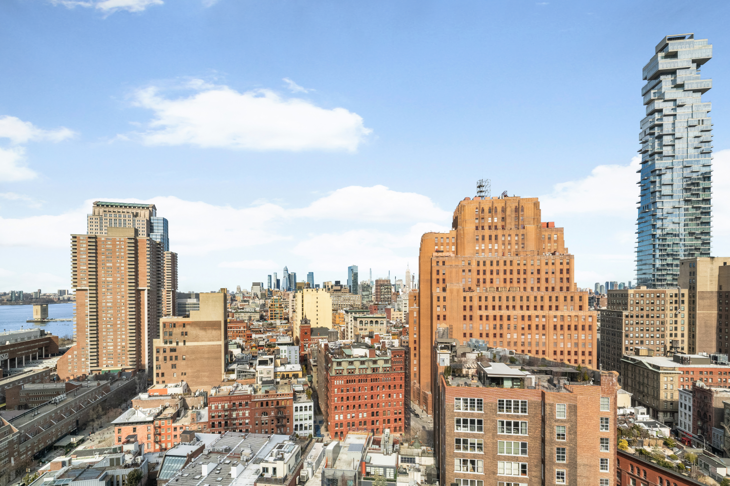 143 Reade Street, Unit PH Manhattan, NY 10013 - Photo 12 of 30 a view of a city with tall buildings