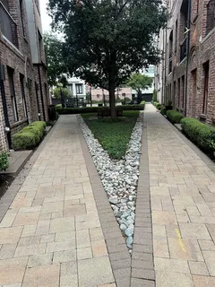 a view of a building with many windows