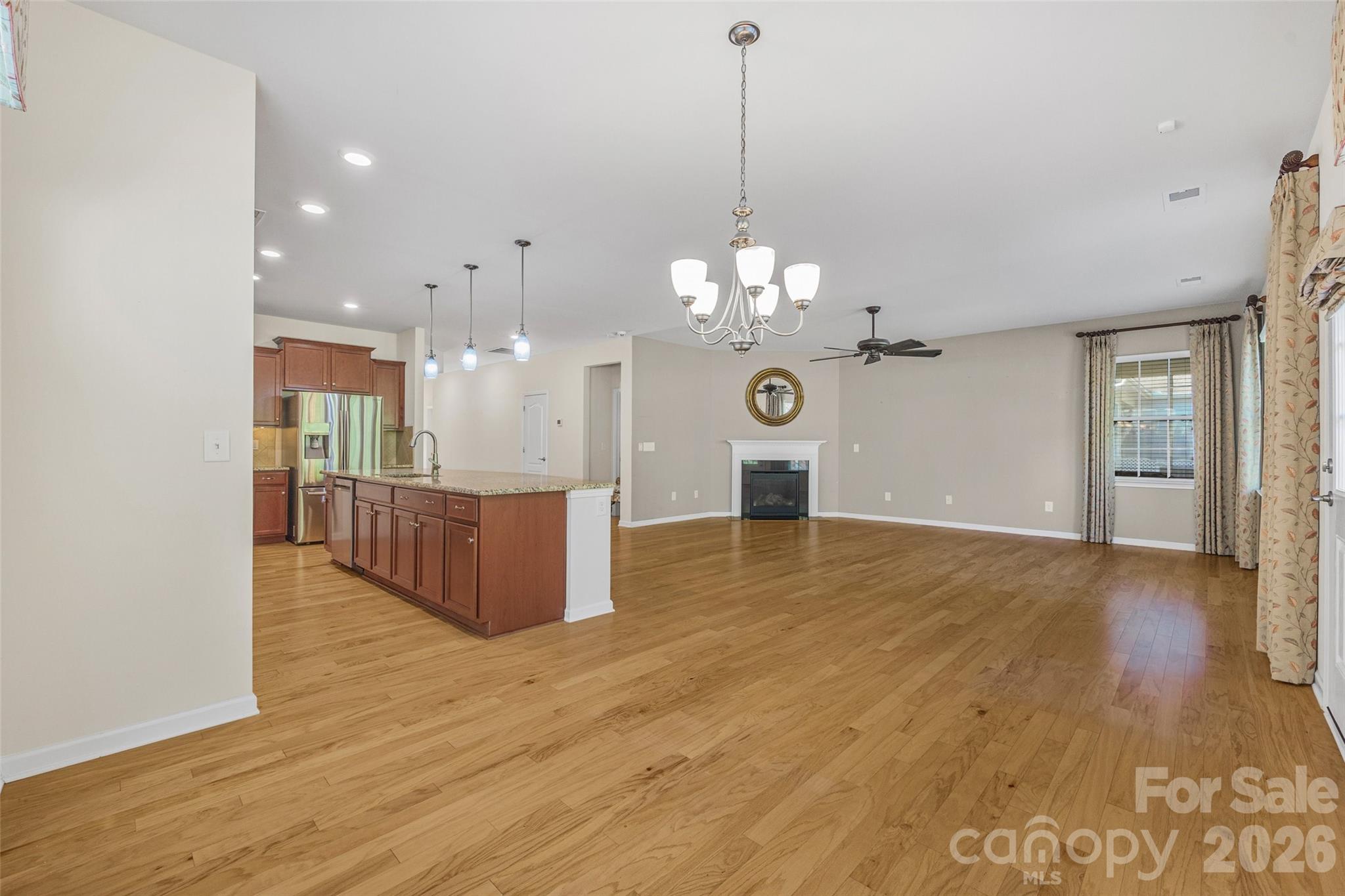 4201 Perth Road Fort Mill, SC 29707 - Photo 19 of 35 a view of a kitchen with a chandelier
