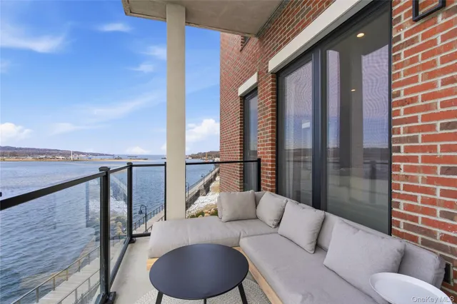 a view of outdoor space and ocean view