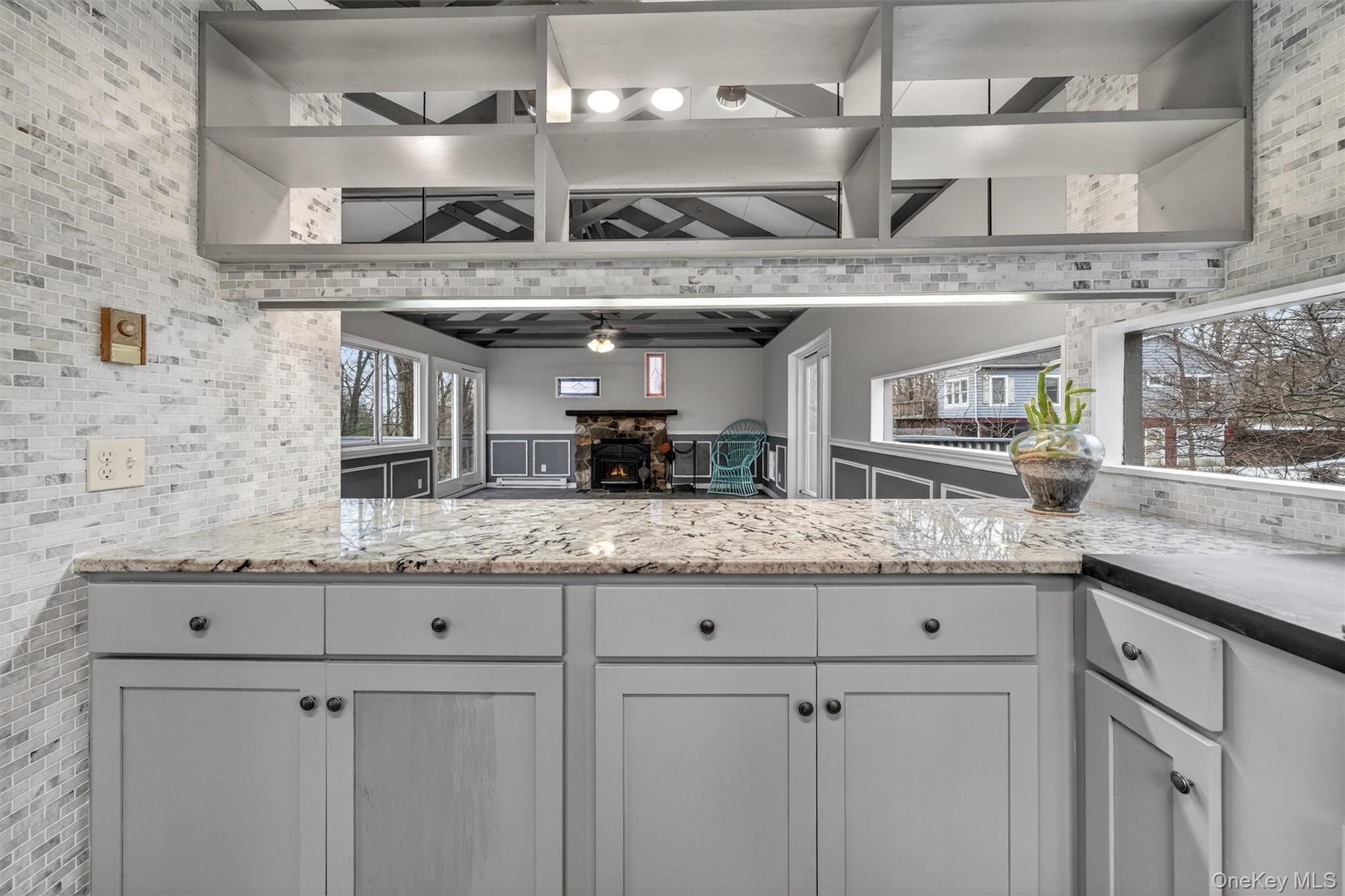 98 South Mount Airy Road Croton-on-Hudson, NY 10520 - Photo 13 of 36 a kitchen with stainless steel appliances granite countertop a sink and cabinets