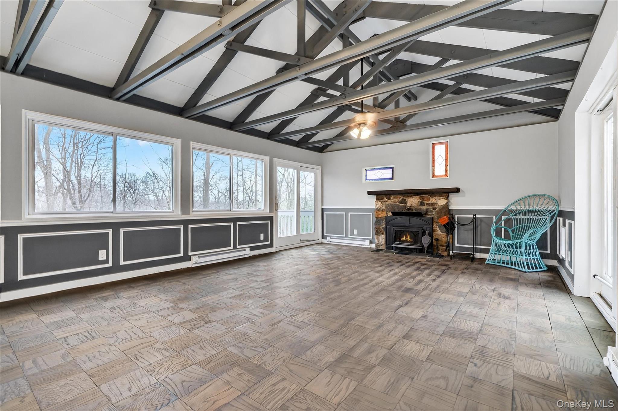 98 South Mount Airy Road Croton-on-Hudson, NY 10520 - Photo 5 of 36 a view of a garage with furniture
