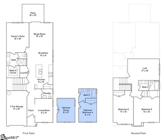$269,169 | 180 Holly Oak Court, Unit SLC 119, Simpsonville, SC 29681