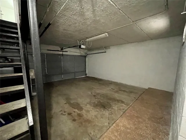 a view of storage and utility room