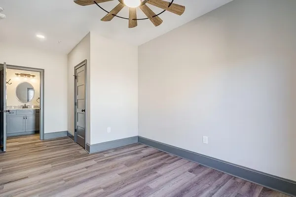 wooden floor in an empty room