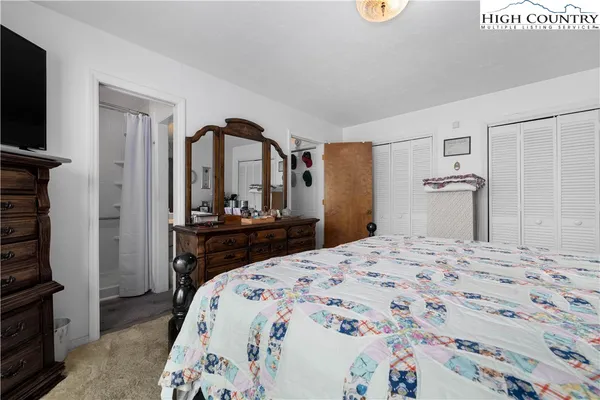 a view of a hallway with entryway