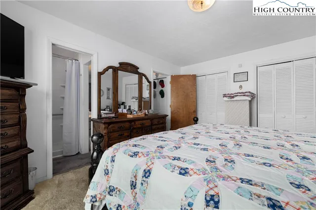 a view of a hallway with entryway