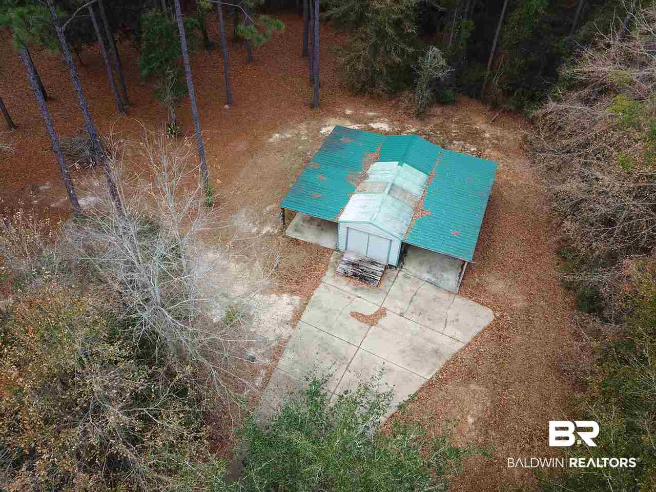 14811 Timber Ridge Drive Loxley, AL 36551 - Photo 41 of 50 Storage Building Aerial