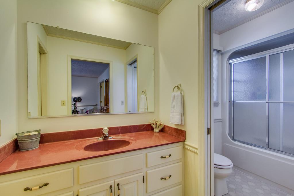 2352 Tom Fitzgerald Road Columbia, TN 38401 - Photo 17 of 30 a bathroom with a sink a toilet and shower