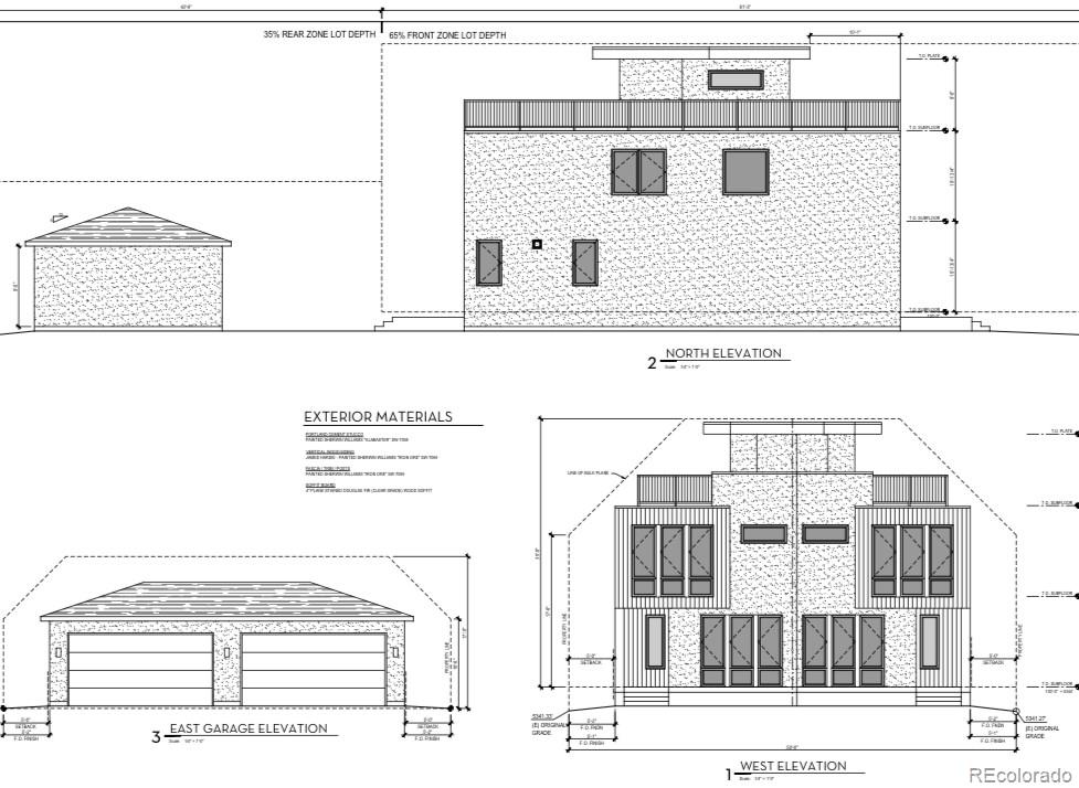 2444 South Williams Street Denver, CO 80210 - Photo 2 of 6 a black and white photo of a living room
