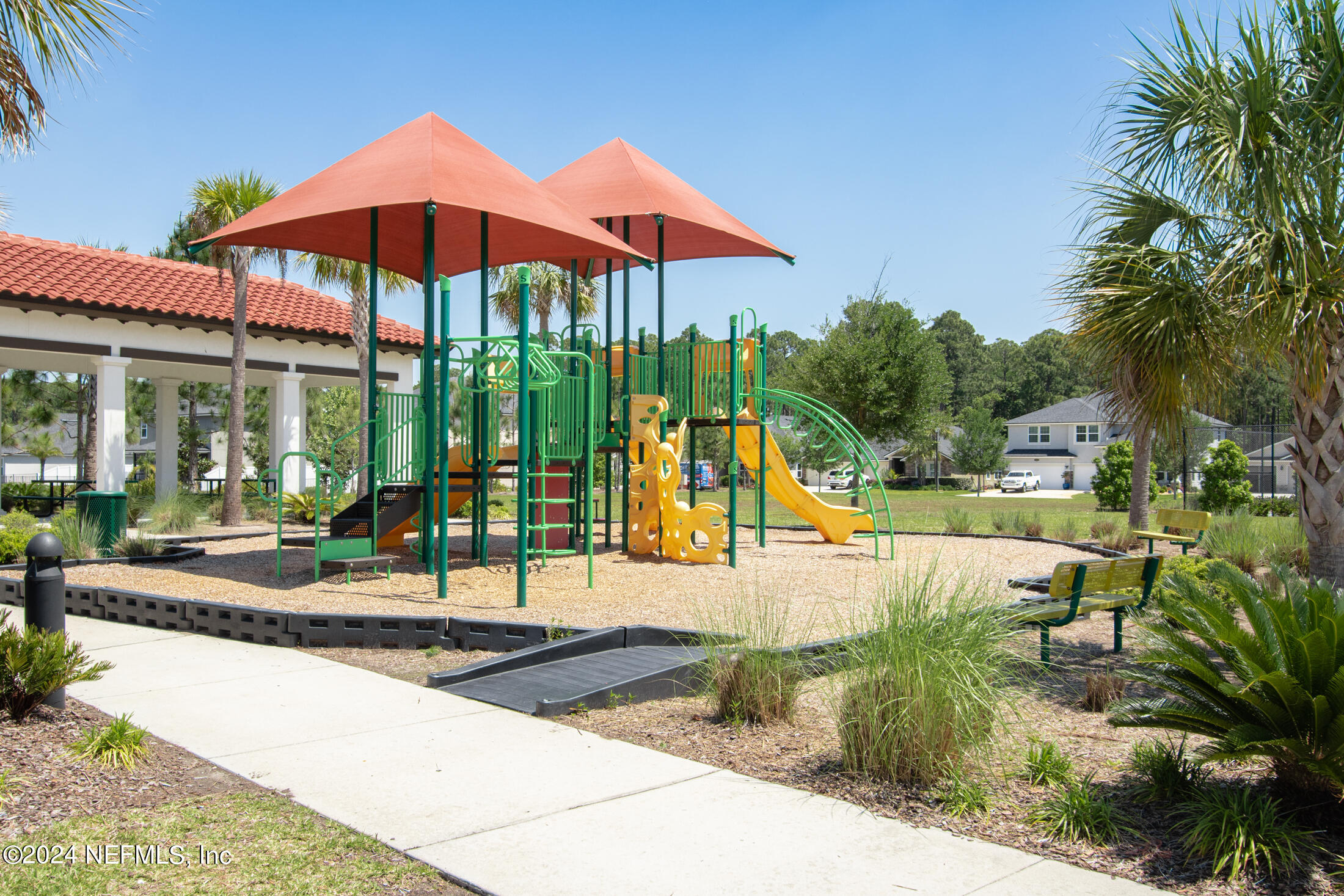 277 Palace Drive St. Augustine, FL 32084 - Photo 22 of 36 a view of a swimming pool with a patio