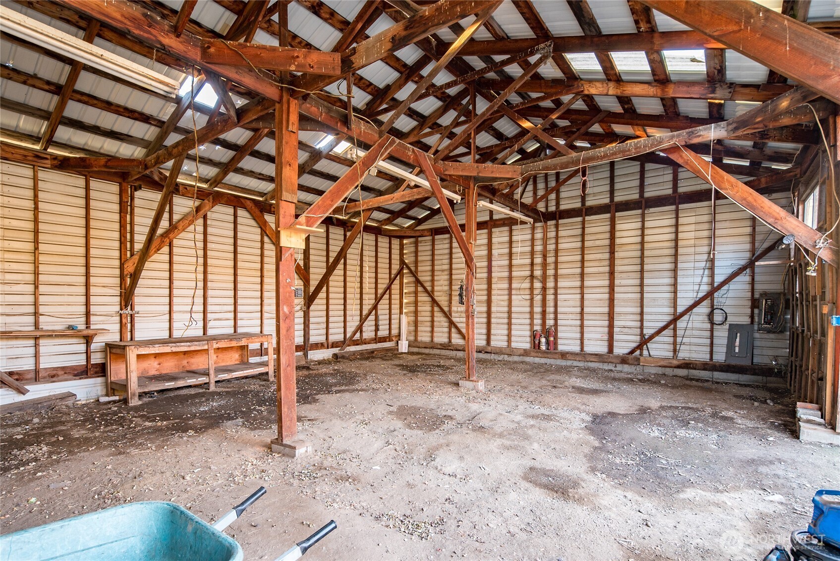 4521 Highway 25 South Hunters, WA 99137 - Photo 11 of 36 a view of empty room with wooden floor