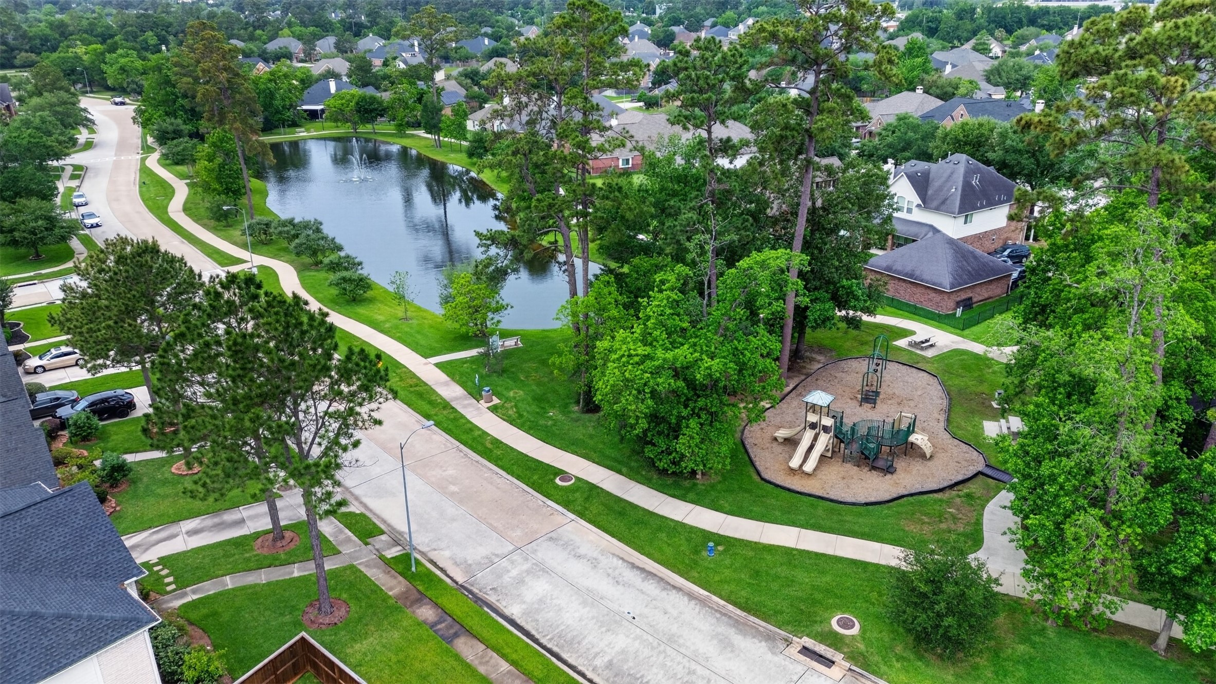 25710 Crisp Spring Lane Spring, TX 77373 - Photo 33 of 37 Community Playground & Pond (Aerial)
Scenic aerial showcasing nearby park, playground, and tranquil pond—perfect for outdoor enjoyment.