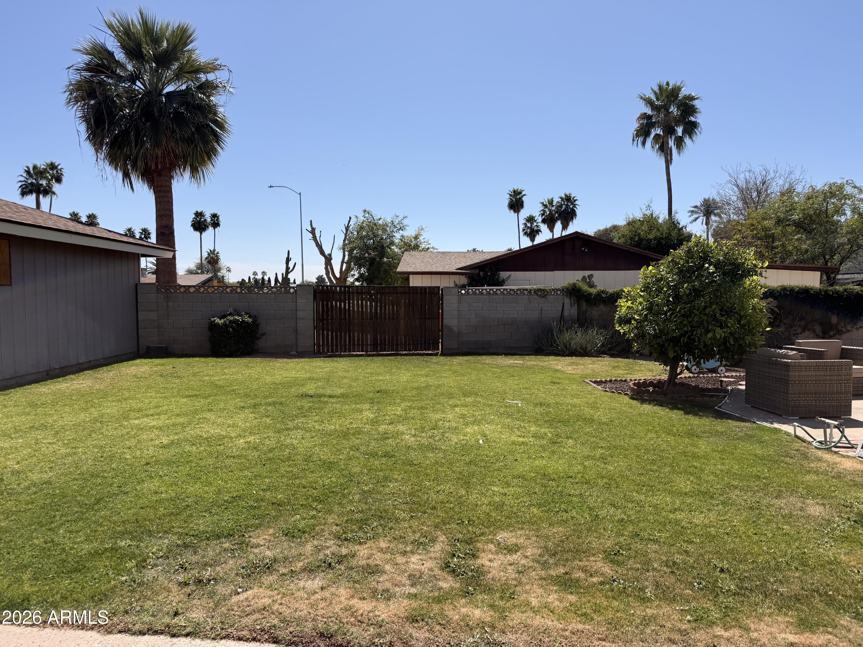 1744 North Ridge Circle Mesa, AZ 85203 - Photo 13 of 14 a view of a backyard
