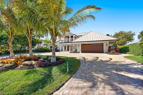 a front view of a house with entertaining space