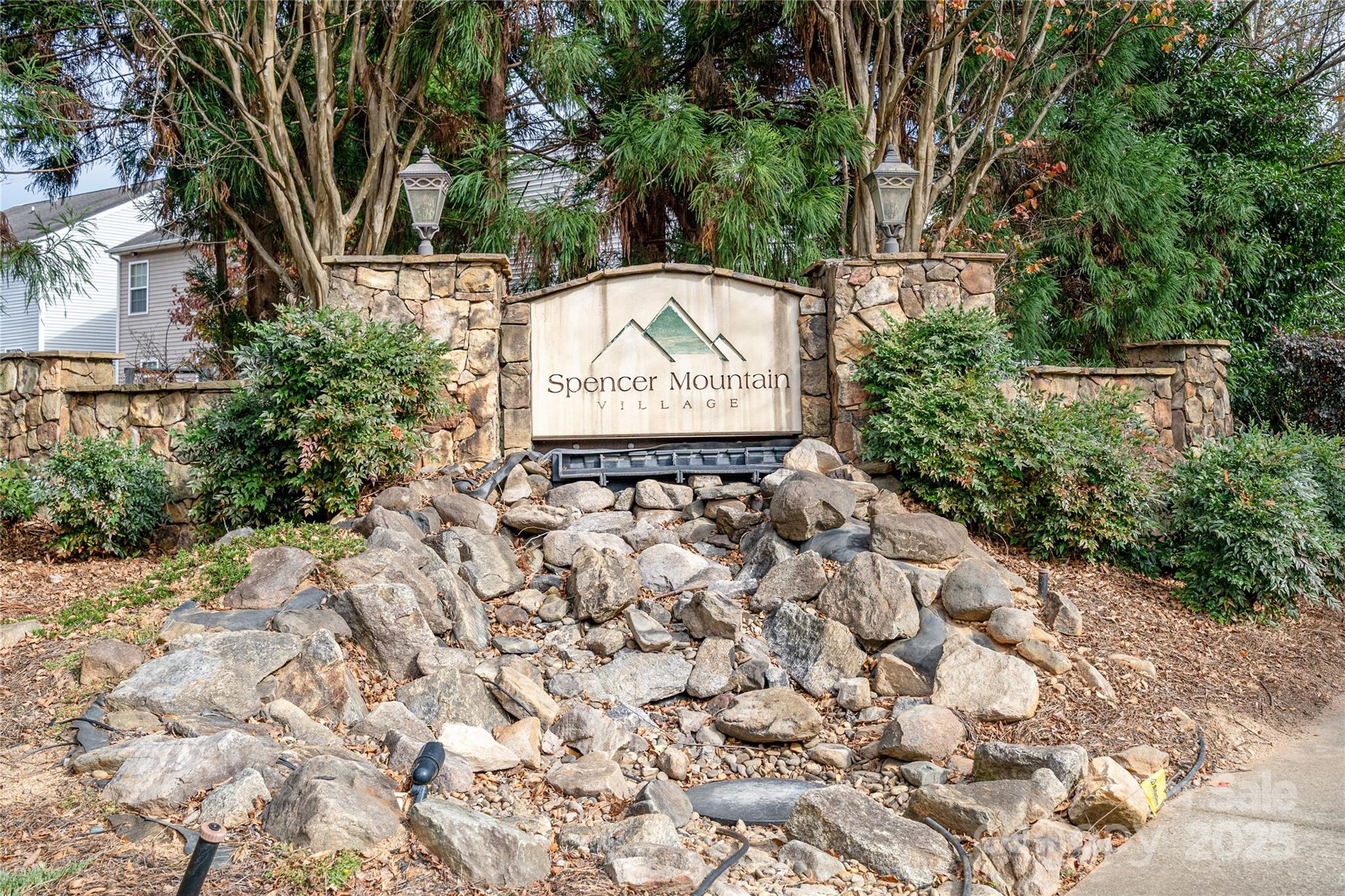 2919 Heather Ridge Road Dallas, NC 28034 - Photo 24 of 24 a sign on the side of the road