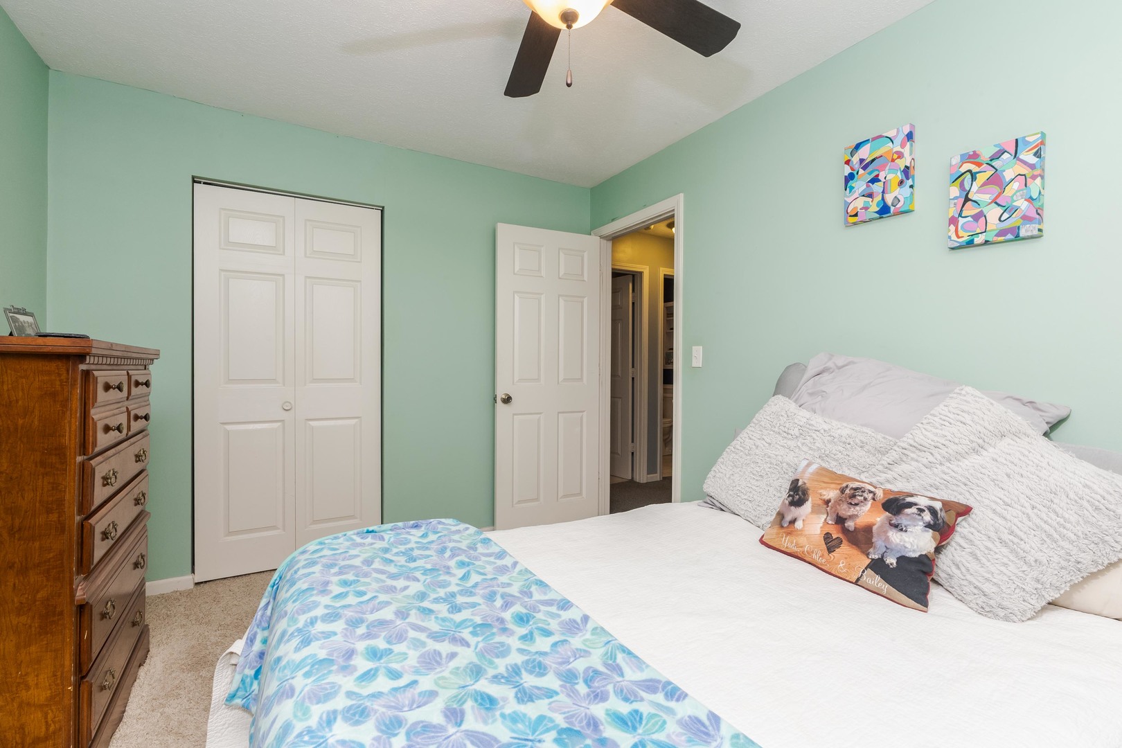 1400 Kingsridge Drive Normal, IL 61761 - Photo 13 of 31 a bedroom with a bed and a dresser