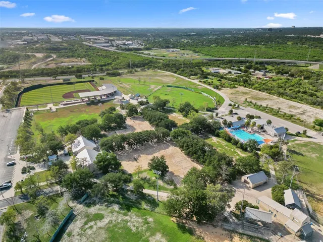 a view of a city with an ocean