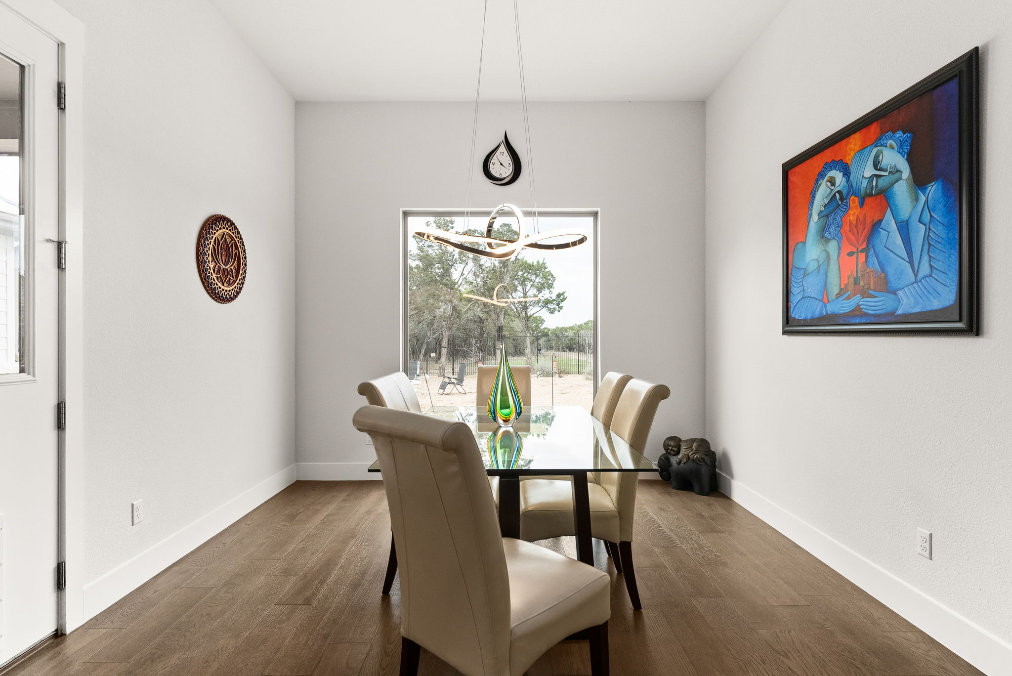 2140 Carpenter Loop Burnet, TX 78611 - Photo 14 of 38 Spacious dining area overlooking backyard.