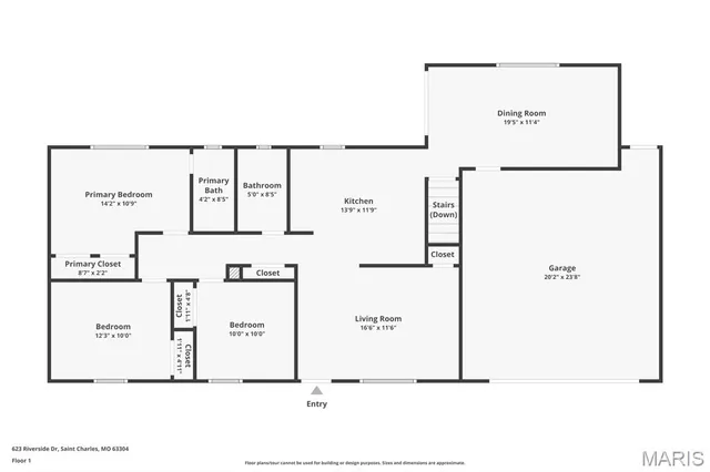 $2,440 | 623 Riverside Drive, St. Charles, MO 63304
