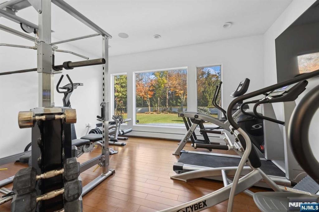 23 Rio Vista Drive Alpine, NJ 07620 - Photo 22 of 47 a view of a room with gym equipment